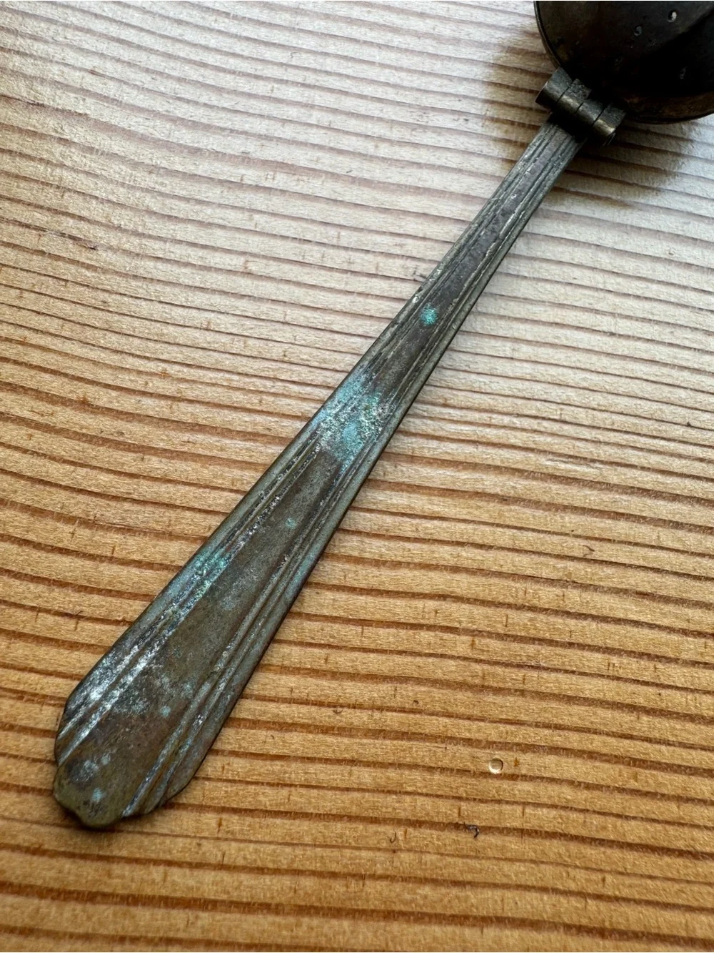 Vintage Antique Nasco Silver Plate Tea Infuser Spoon